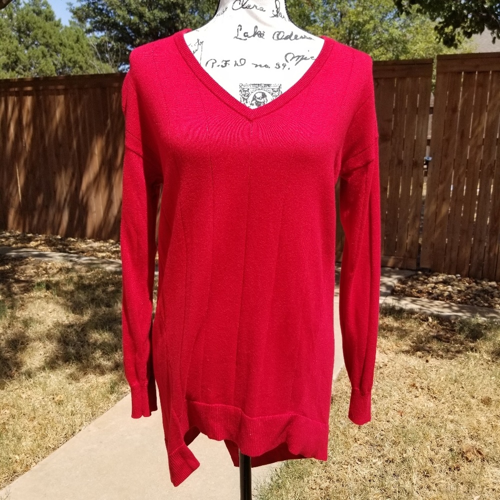 Vince Camuto Red Sweater Small